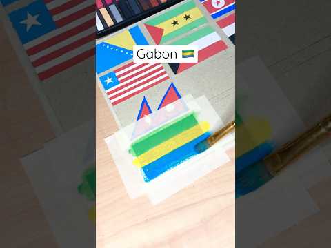 Video: Gabons flagga
