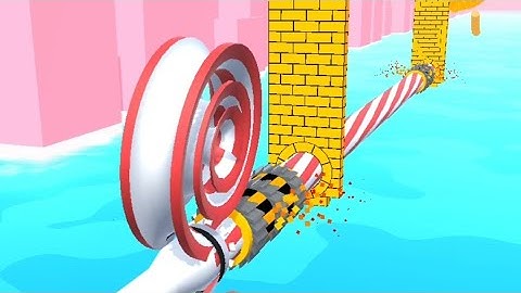 Spiral Rider ASMR Cutting Gameplay , Very relaxing and satisfying All Levels Gameplay Android iOS