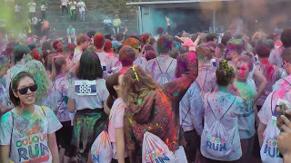 Student Colour Run, Sheffield 2017 (extended version)