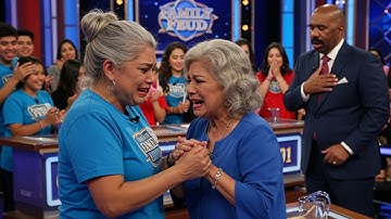 LONG-LOST Sisters REUNITE After 55 YEARS on Family Feud Steve Harvey in TEARS