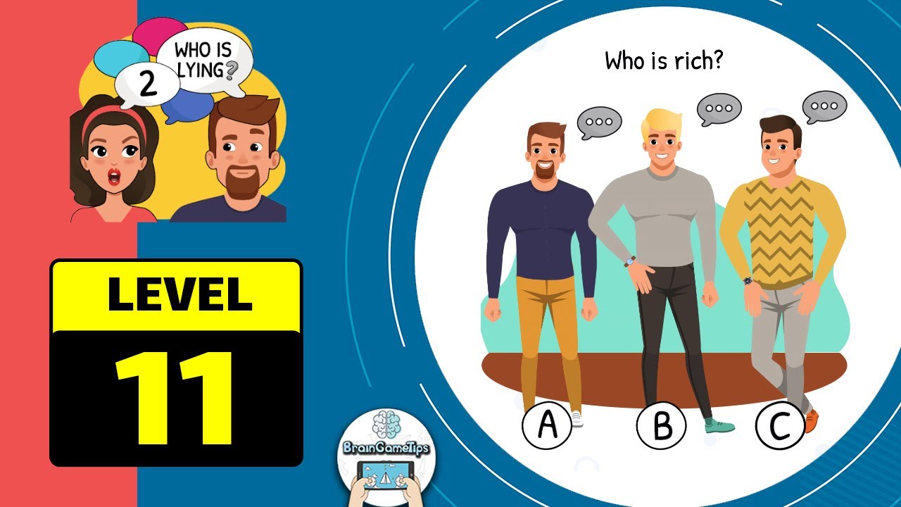 Who is? 2 Brain Puzzle & Chats - Level 11 Who Is Rich Answer