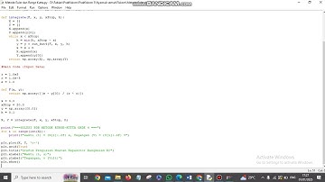 Fisika Komputasi Tugas 10 - Metode Euler & Runge-Kutta Orde 4 pada Sistem Osilasi Pegas