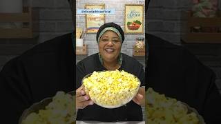 Pipoca com azeite de dendê #cooking #receitas #youtubeshorts #pipoca