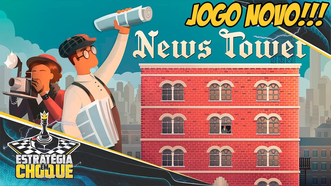 📰 News Tower 1.0 - LANÇOU HOJE!!! TYCOON de gerenciamento de uma redação nos anos 30!!!