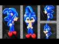 Sonic the Hedgehog balloon tutorial. Sonic globoflexia.  Cómo hacer Sonic con globos.