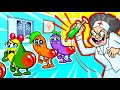 KIDS VS SCHOOL DOCTOR 👶🆚👩‍⚕️ | Crazy Hospital Checkup | Parenting & Kids Struggles By Avocado Couple