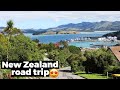 FIRST DAY of our New Zealand road trip: Sumner beach, Moeraki boulders and Freedom Camping