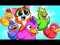 Five Little Ducks 🦆🦆🦆🦆🦆Funny Kids Story | SUBSCRIBE ♥️