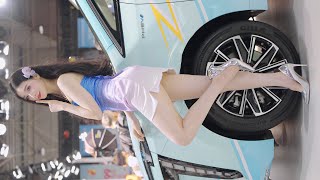 4K 2024東莞春季車展 레이싱모델 Racing Model 車模抖音網紅隨拍車模 Fancam LOOKBOOK 02