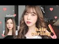 ♡ HAIR CURLING! สอนม้วนผมมีวอลลุ่มคิ้วท์ๆสไตล์เกาหลี น่ารักไปอีกกก ♡ | Babyjingko