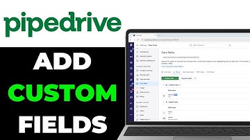 How to Add Custom Fields in Pipedrive Under Deals and Persons 2025 (EASY GUIDE)