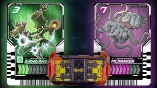 KAMEN RIDER GOTCHARD BAMBAMKRAKEN (Bambamboo x Mackraken) Henshin Sound 仮面ライダーガッチャード ガッチャードライバー 変身音