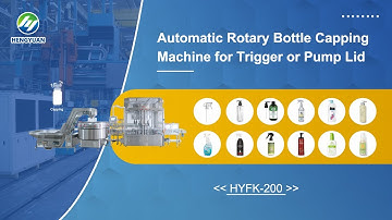 🚀 Boost Your Packaging Efficiency with the HYFK-200 Auto Bottle Capping Machine! 🔧