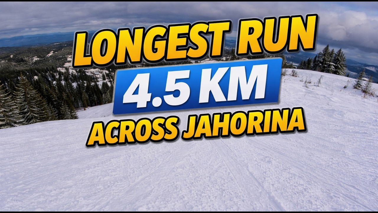 From Poljice to Skočine – The Longest Run on Jahorina 4.5km | Ep. 2