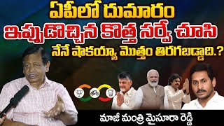 AP New Election Survey Explained By Ex Minister Mysura Reddy | Red Tv
