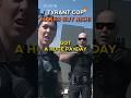 Lawsuit Filed! Cop Couldn't Handle Free Speech, Violated Guy's 1st and 4th Amendments And Got Sued