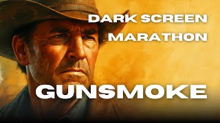 Gunsmoke Frontier Justice – 10 Hour Dark Screen | Classic Stories from the Wild West