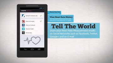 Runtastic Heart Rate Monitor Animated App Demo Video