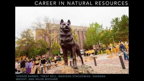 Careers in Natural Resources- FW1050 2018