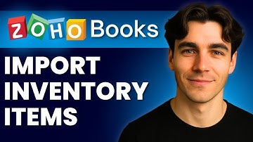 How To Import An Inventory Item In Zoho Books (Tutorial 2025)