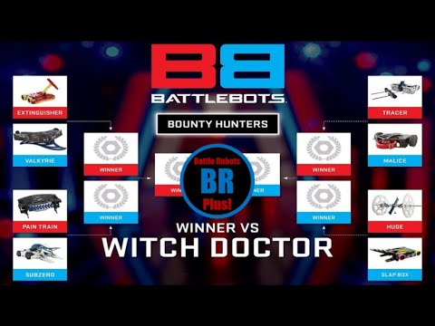 Download Bounty Hunter Episodes 9 and 10 Predictions Witch Doctor BattleBots