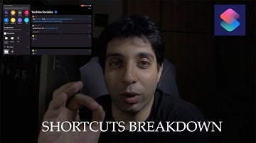 iOS Shortcuts : YouTube social media poster: shortcut breakdown