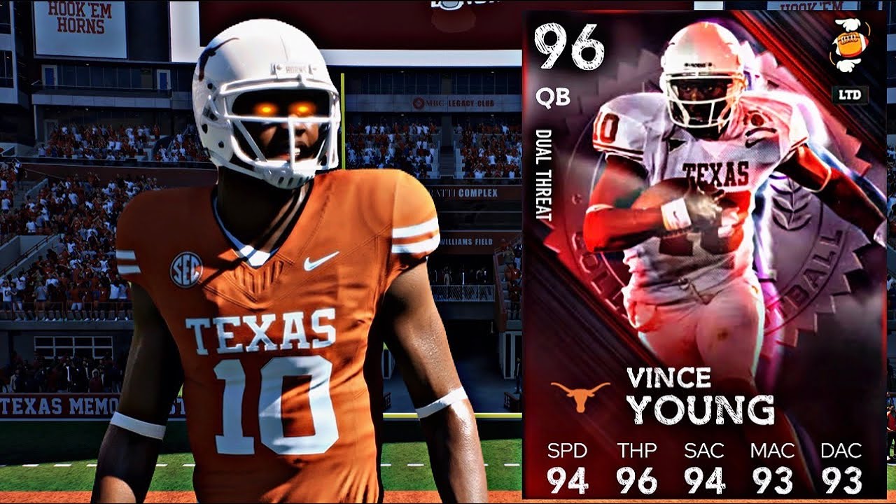 LTD 96 Винс Янг — невероятен! КОЛЛЕДЖСКИЙ ФУТБОЛ 26!