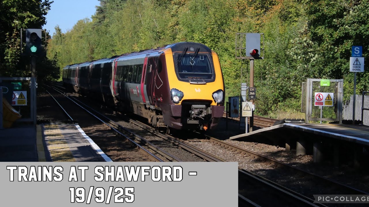 Trains at Shawford - 19/9/25
