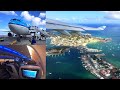 St. Maarten (Maho Beach) - Curaçao aboard KLM Airbus A330-200