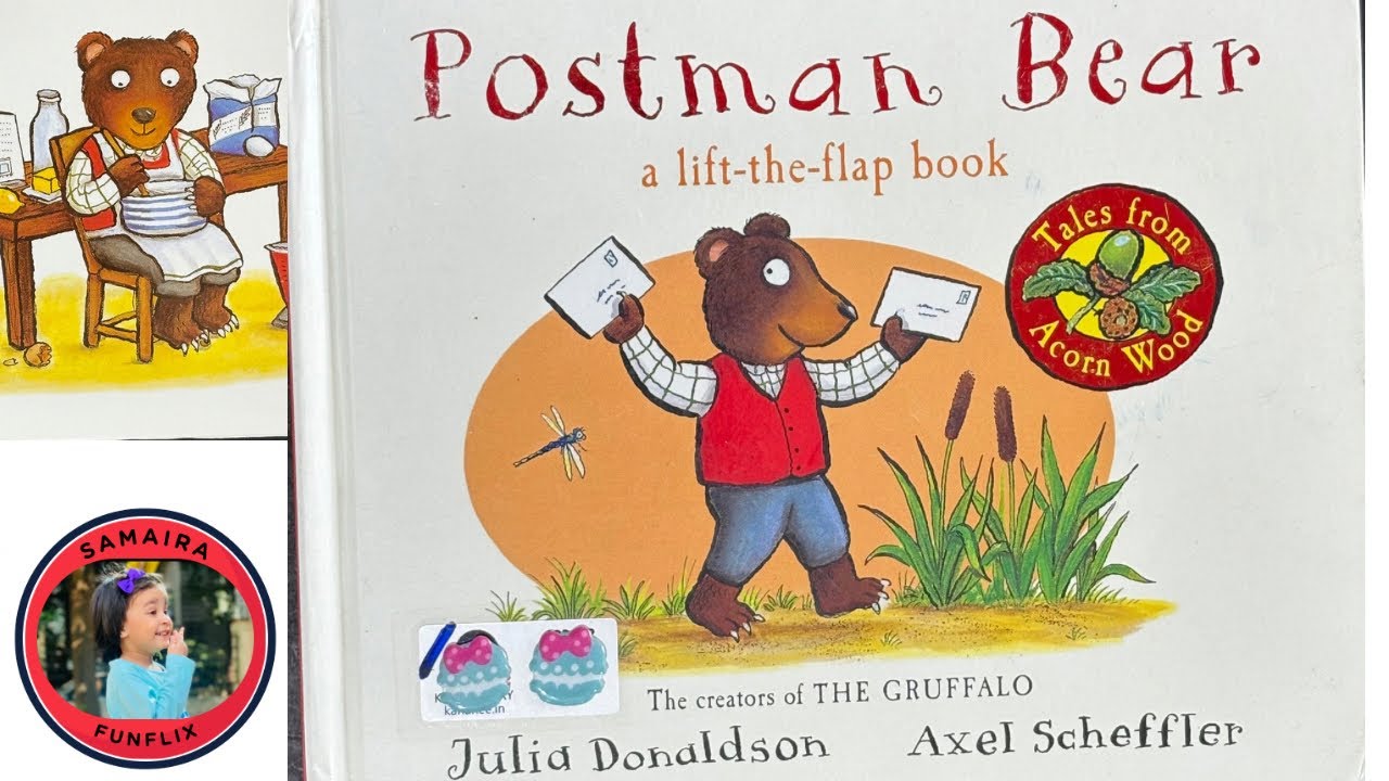 Postman Bear By Julia Donaldson | Kids Story Book Read Aloud | Bedtime Stories