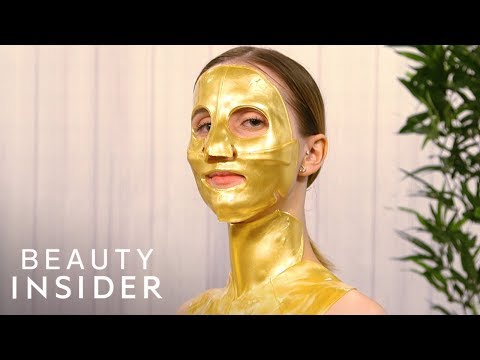 Video Face Masks Made With 14K Gold And Diamonds - youtube
