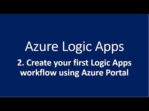 Video: Co je pracovní postup Azure?