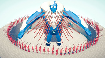 100x SPEAR THROWER vs EVERY UNIT -  Totally Accurate Battle Simulator TABS