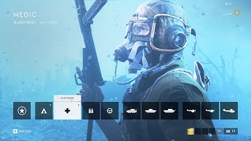 Battlefield 5- *BETA* Exploring Customization Options (Just Medic/Assault)