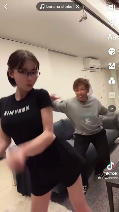 [Eimi Fukada] The video on TikTok that was on the verge of being deleted feat. Shimiken # #japan