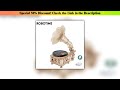 Review Robotime Hand Crank Classic Gramophone with Music 1:1 424pcs Wooden Model Building Kits Gift
