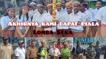 FINALLY... Menang Lomba Seka kamoro || Dapat Piala & Cuan @lhuluanimo