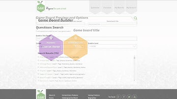 Game Board Builder Tutorial - isaacphysics.org