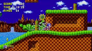 003 Sonic the Hedgehog - Green Hill Zone - Act 3 - 100% 