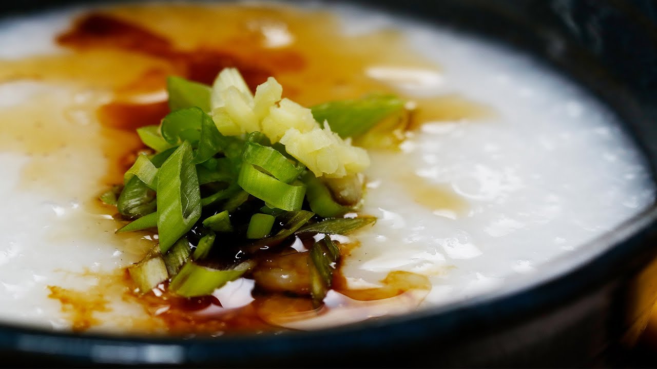 How to Make Chinese Rice Porridge (Congee) - YouTube