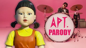 SQUID GAME DOLL SONG - ROSÉ & Bruno Mars - APT. Parody (Squid Game Season 2)