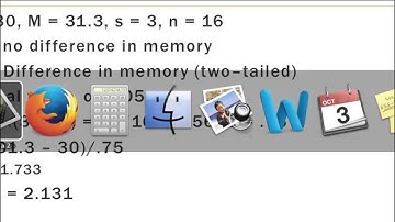 Psych210 t-Statistic Practice