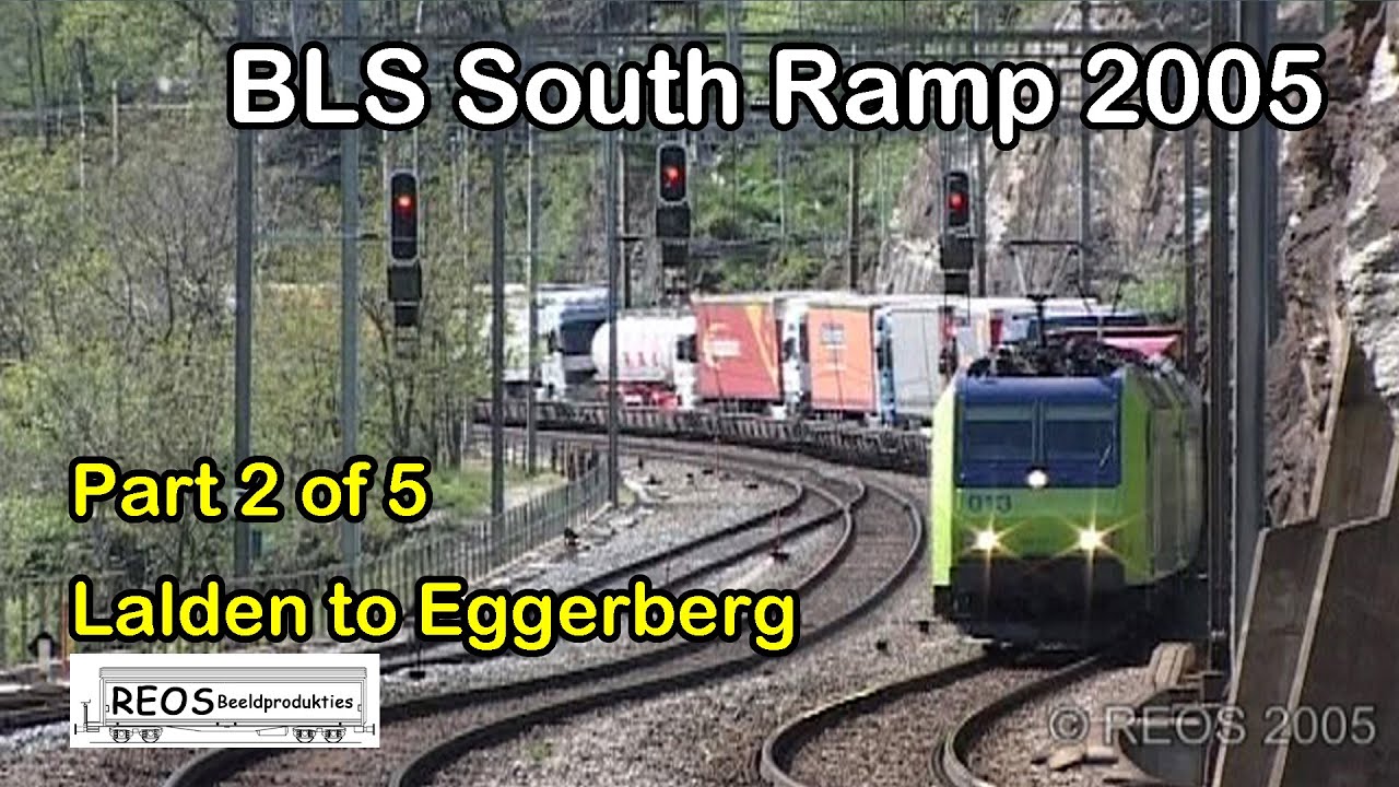 2005-04/05 [SDw] 2/5 BLS South Ramp in spring 2005: Lalden to Eggerberg, BEST 2005 BLS on YouTube!