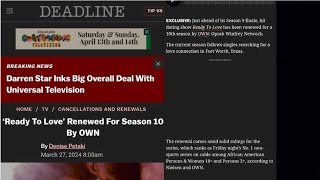 OWN's Ready To Love Has Been Renewed For Season 10 #ReadyToLove #OWN #OWNKeepingItReal #Season10