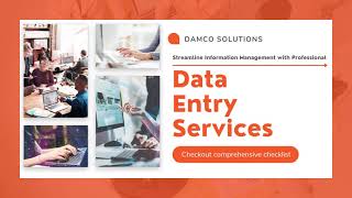 Outsource Data Entry Services for Better Management