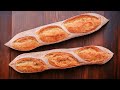 How to make beautiful crispy  flavourful noknead baguettes