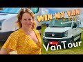 VAN TOUR Let's take a tour with Becky and her amazing VW Crafter camper van #vanlife