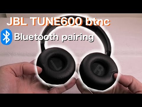 en million progressiv Information How to pair JBL TUNE600 BTNC wireless bluetooth headphones - YouTube