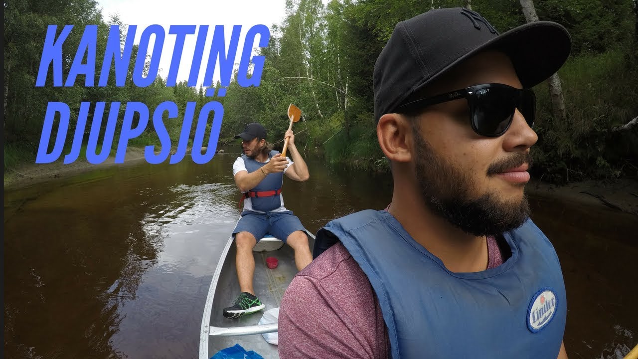 Kanoting i Djupsjö