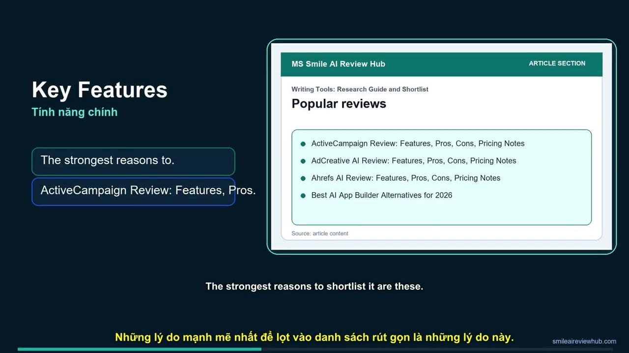 Smile AI Review Hub YouTube review thumbnail